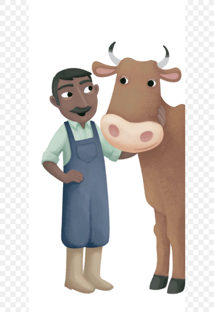 Cattle Illustration Cartoon Human Behavior, PNG, 600x1198px, Cattle, Behavior, Cartoon, Cattle Like Mammal, Figurine Download Free