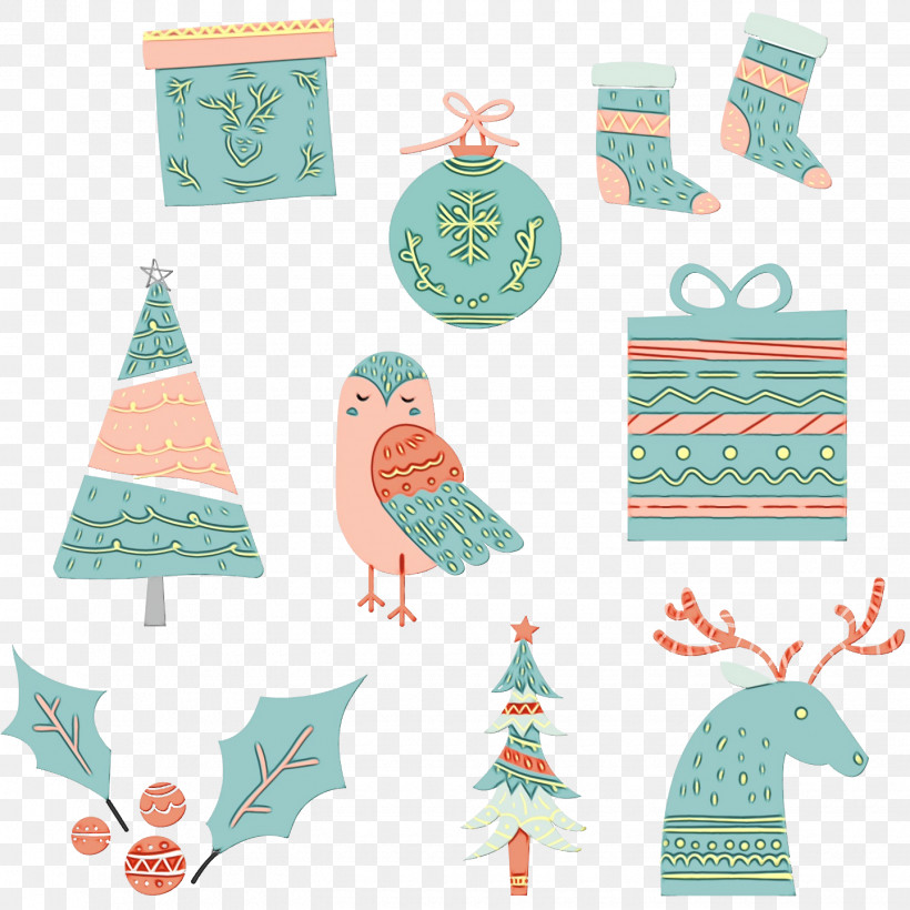 Christmas Ornament, PNG, 1440x1440px, Watercolor, Christmas Day, Christmas Ornament, Christmas Ornament M, Christmas Tree Download Free