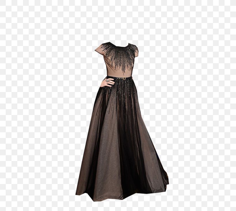 Clothing Cocktail Dress Little Black Dress Gown, PNG, 500x734px, Clothing, Black, Blog, Bridal Party Dress, Brown Download Free