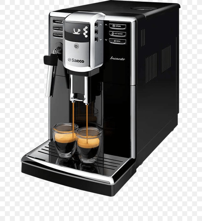 Coffee Philips Saeco Incanto HD8911 Espresso Machines, PNG, 689x900px, Coffee, Cafeteira, Coffeemaker, Drip Coffee Maker, Espresso Download Free