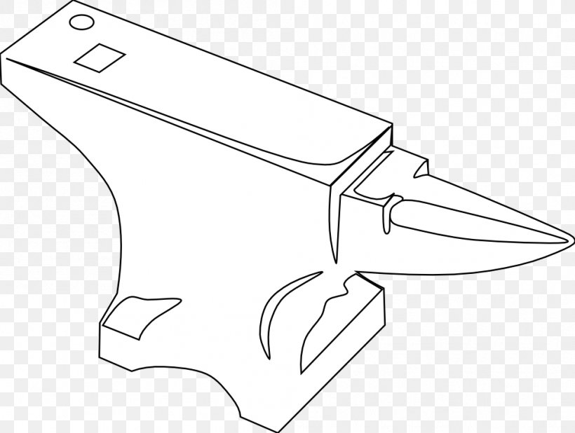Line Art Black And White Blacksmith Drawing Clip Art, PNG, 999x754px, Line Art, Anvil, Area, Arm, Art Download Free