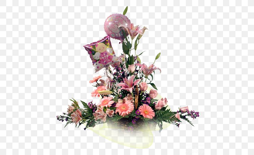 Cut Flowers Floral Design Floristry Flower Bouquet, PNG, 500x500px, Flower, Artificial Flower, Birthday, Centrepiece, Cut Flowers Download Free