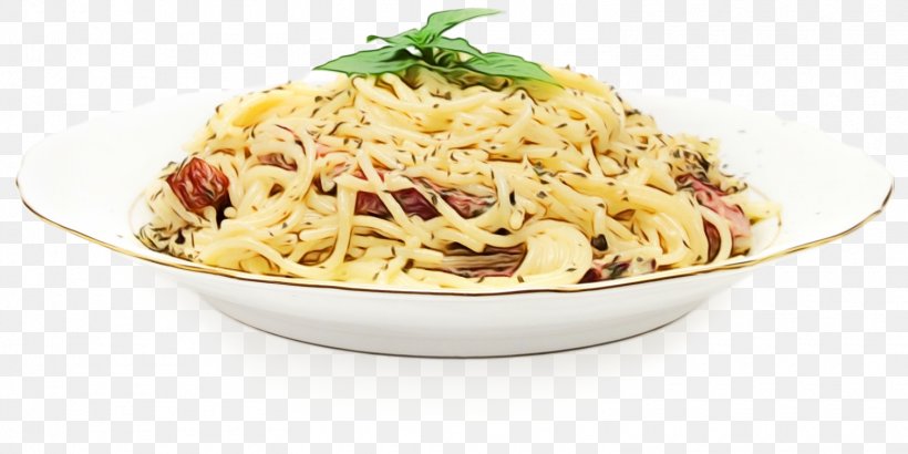 Dish Food Cuisine Ingredient Taglierini, PNG, 1510x756px, Watercolor, Capellini, Carbonara, Cuisine, Dish Download Free