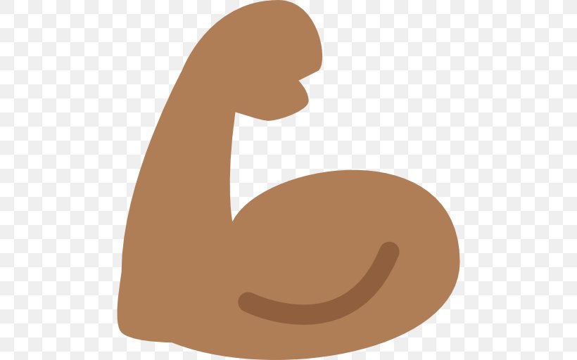 Emoji Muscle Human Skin Color Biceps, PNG, 512x512px, Watercolor, Cartoon, Flower, Frame, Heart Download Free