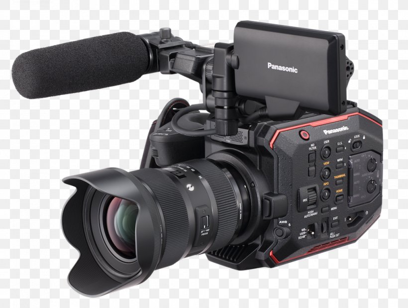 Panasonic AU-EVA1 Compact 5.7K Super 35mm Cinema Camera Resolution 5.7K Canon EF Lens Mount, PNG, 1017x768px, 4k Resolution, 35 Mm Film, Camera, Arri Pl, Blackmagic Design Download Free