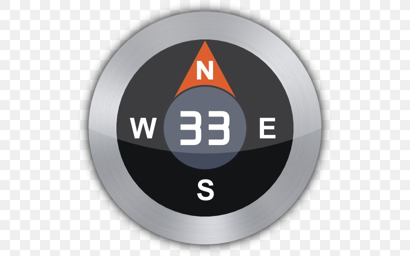 Compass Android GPS Navigation Systems, PNG, 512x512px, Compass, Android, Brand, Cardinal Direction, Gauge Download Free
