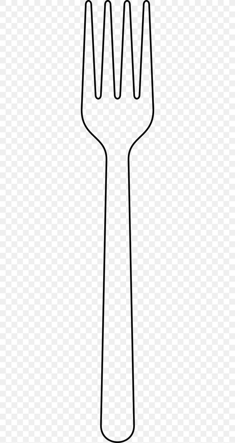 Knife Fork Cutlery Kitchen Utensil Clip Art, PNG, 256x1542px, Knife, Area, Black, Black And White, Clothing Download Free