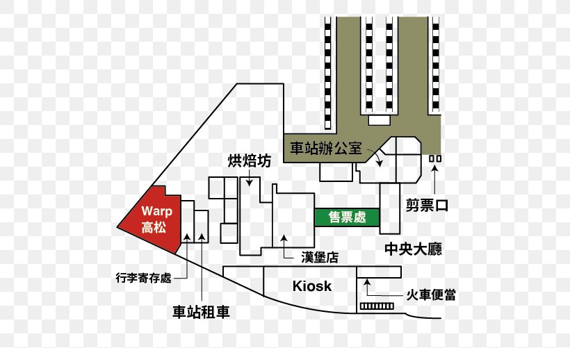 Takamatsu Station Sakaide Warp Rail Transport Shikoku Railway Company, PNG, 500x501px, Warp, Area, Brand, Diagram, Floor Plan Download Free