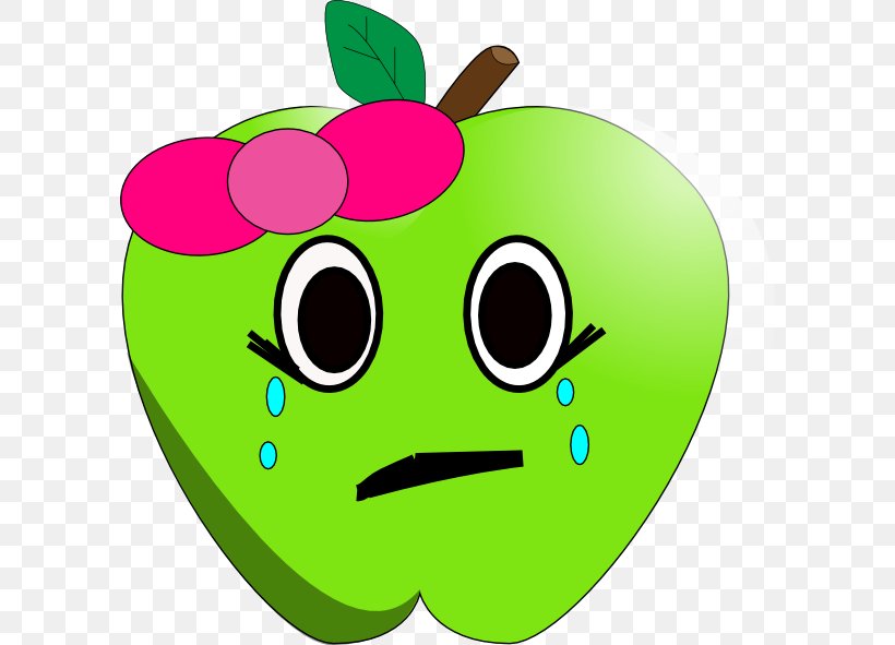 Apple Smiley Free Content Clip Art, PNG, 600x591px, Apple, Amphibian, Food, Free Content, Frog Download Free