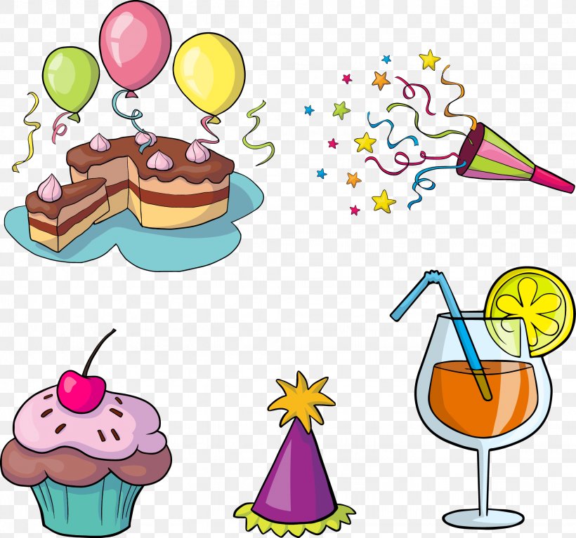 Cartoon Party Clip Art, PNG, 2048x1916px, Cartoon, Artwork, Birthday, Bistro, Cafe Download Free
