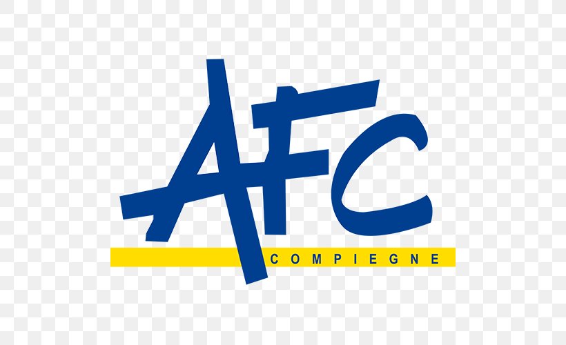 AFC Compiègne Logo Brand Product Design, PNG, 500x500px, Logo, Area, Blue, Brand, Coupe De France Download Free
