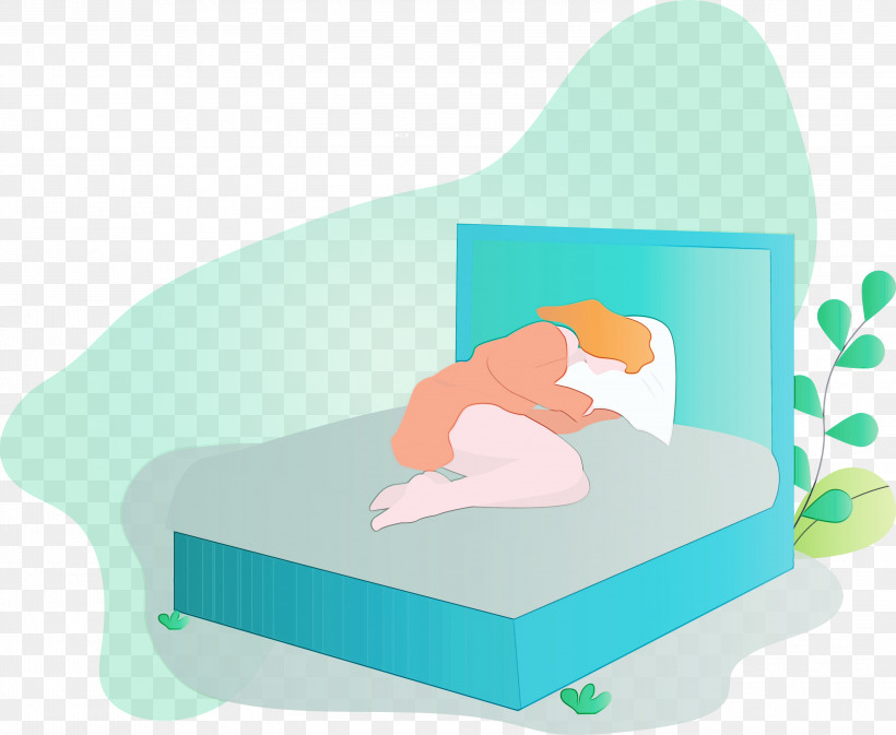 Furniture, PNG, 3000x2464px, World Sleep Day, Bed, Furniture, Girl, Paint Download Free
