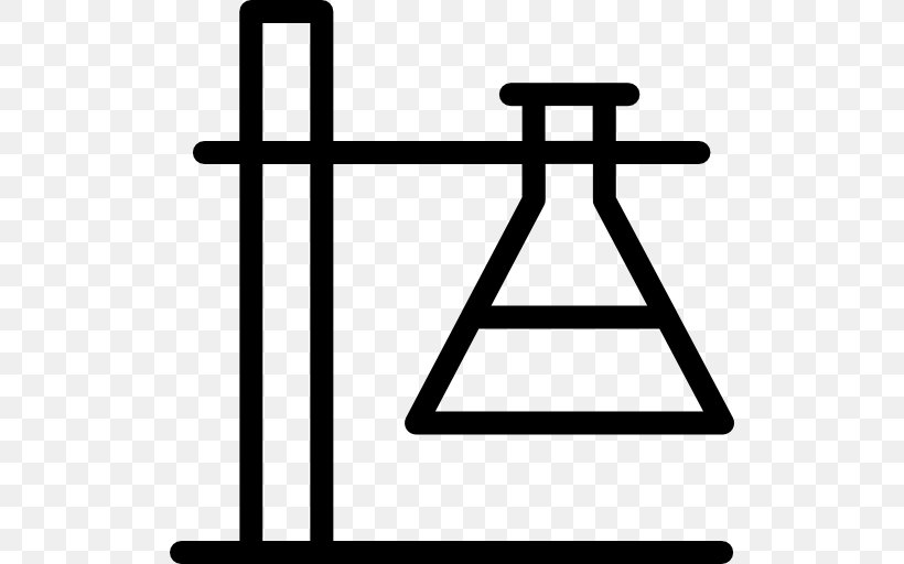 Laboratory Flasks Chemistry, PNG, 512x512px, Laboratory Flasks, Area, Black And White, Chemical Substance, Chemistry Download Free
