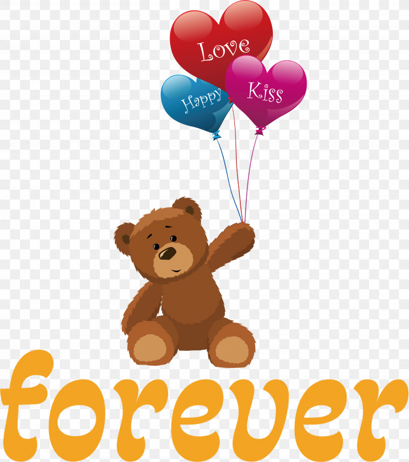 Love Forever Valentines Day, PNG, 2655x3000px, Love Forever, Bears, Floral Design, Royaltyfree, Stuffed Toy Download Free
