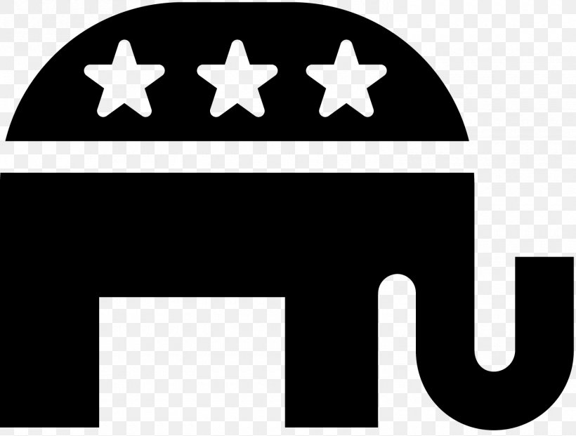 Republican Party Symbol Election Politics, PNG, 1500x1136px, Republican Party, Area, Avatar, Black, Black And White Download Free