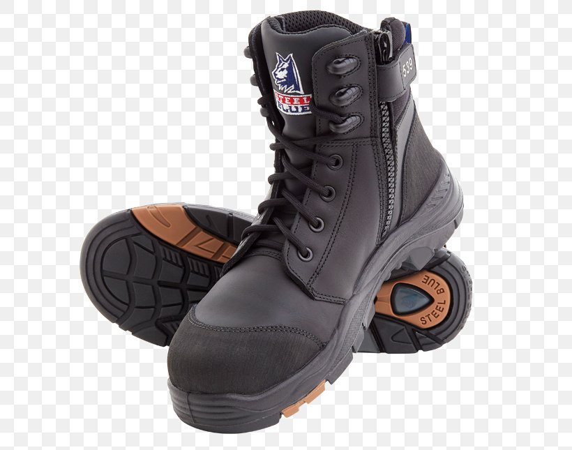 Safety Footwear Steel-toe Boot Composite Material, PNG, 645x645px, Safety Footwear, Black, Blue, Boot, Clothing Download Free