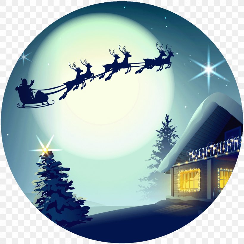 Santa Claus Reindeer Christmas, PNG, 1200x1200px, Santa Claus, Christmas, Flying Santa, Gift, Photography Download Free