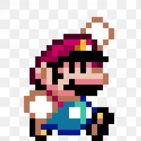 Luigi Mario Bros Super Mario World Pixel Art Png
