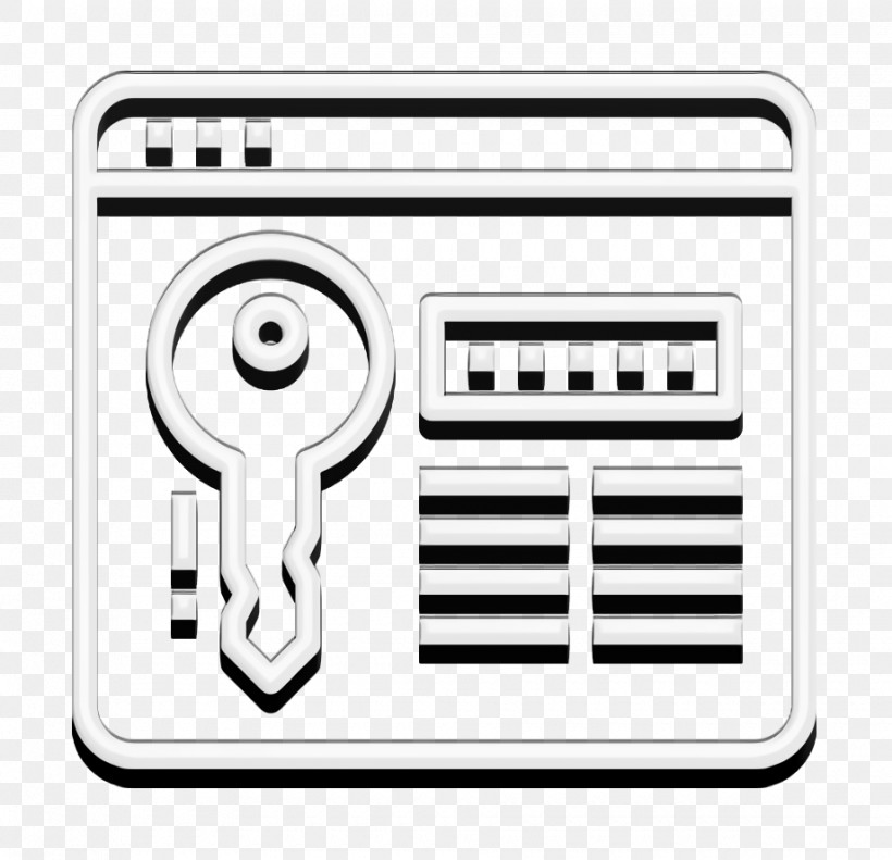 Type Of Website Icon Password Icon Key Icon, PNG, 920x888px, Type Of Website Icon, Key Icon, Line, Line Art, Password Icon Download Free