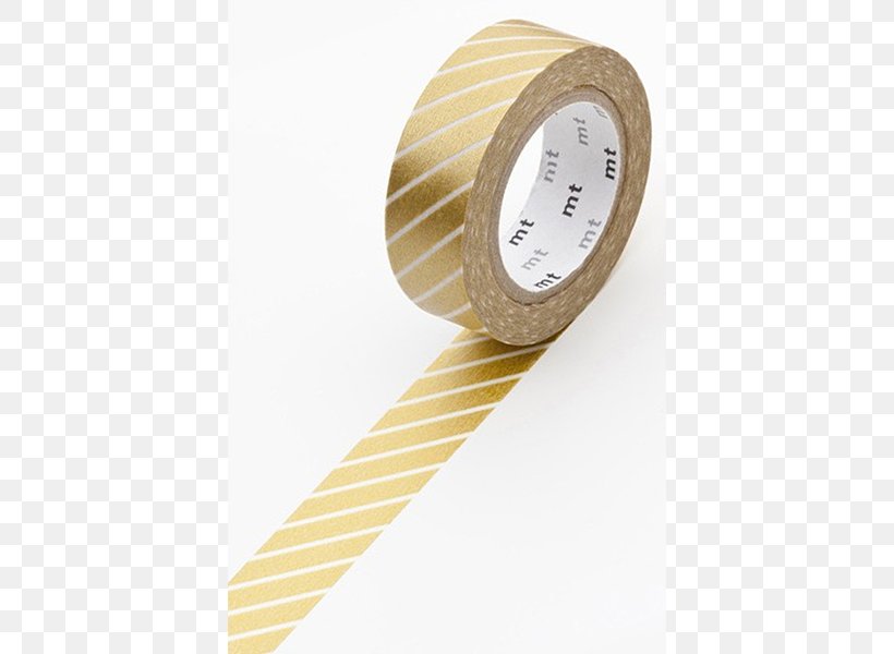 Adhesive Tape Paper Masking Tape Washi, PNG, 600x600px, Adhesive Tape, Crepe Paper, Gift Wrapping, Gold, Hardware Download Free