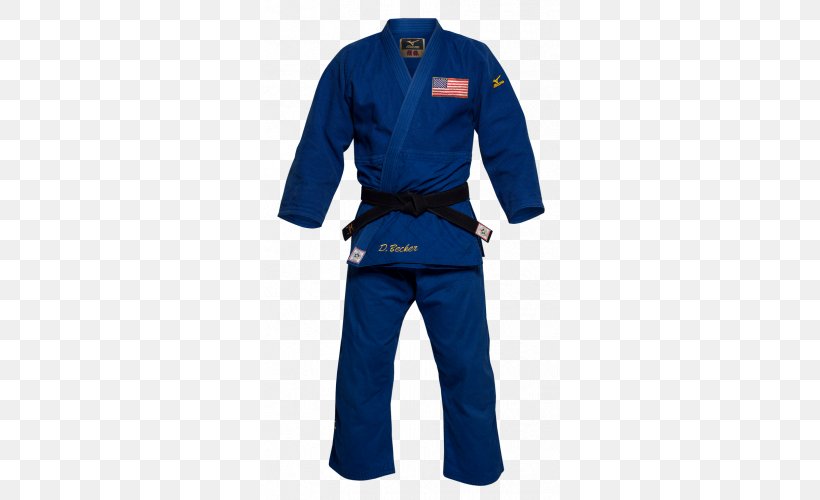 Brazilian Jiu-jitsu Gi Judogi Mizuno Corporation, PNG, 500x500px, Brazilian Jiujitsu Gi, Blue, Brazilian Jiujitsu, Clothing, Cobalt Blue Download Free