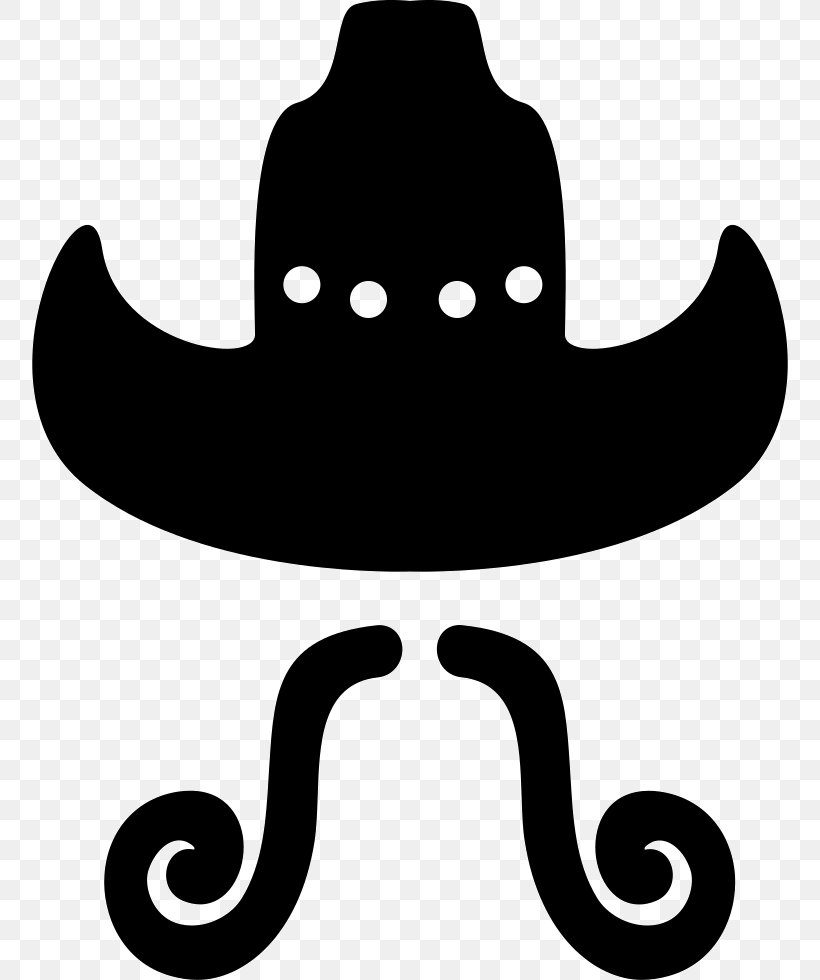 Hat Moustache Cowboy Clip Art, PNG, 756x980px, Hat, Black And White, Cowboy, Cowboy Hat, Facial Hair Download Free