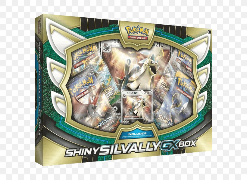 Pokémon Trading Card Game Collectible Card Game Pokemon Tcg Shiny Silvally-gx Box Collectable Trading Cards, PNG, 600x600px, Pokemon, Action Figure, Board Game, Booster Pack, Card Game Download Free