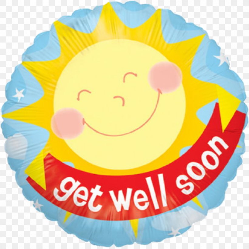 Smiley Get Well Butik Balon, PNG, 1000x1000px, Smiley, Area, Balloon, Birthday, Emoticon Download Free