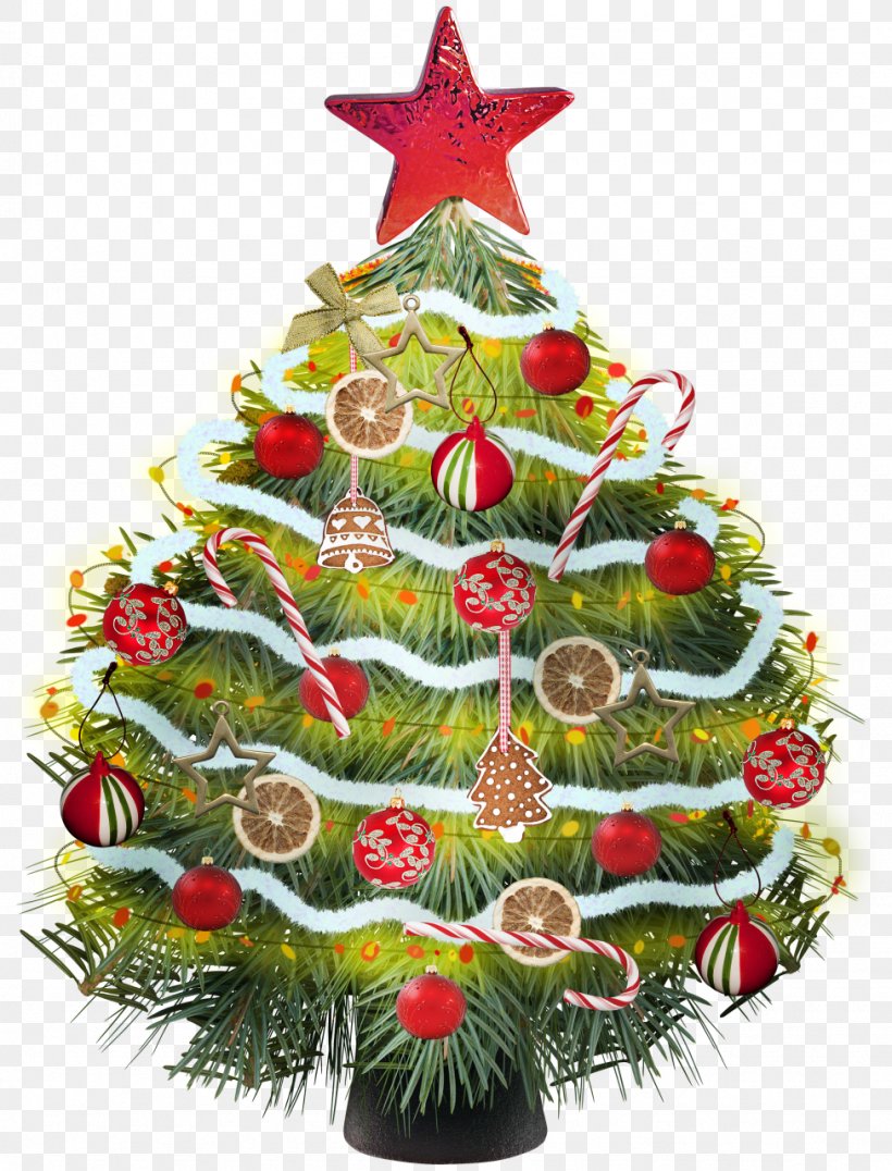 Christmas Tree Santa Claus Christmas Ornament Clip Art, PNG, 975x1280px ...
