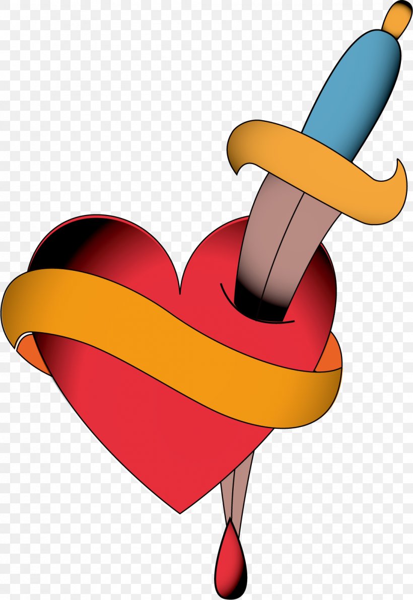 Arrow Through The Heart Clip Art, PNG, 1094x1591px, Watercolor, Cartoon, Flower, Frame, Heart Download Free