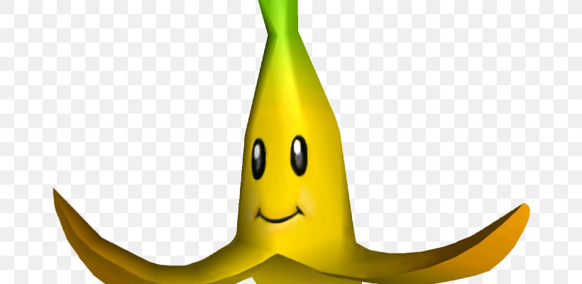Banana Mario Kart: Double Dash Super Mario Kart Mario Kart 7 Mario Bros., PNG, 683x400px, Banana, Banana Family, Banana Peel, Food, Fruit Download Free