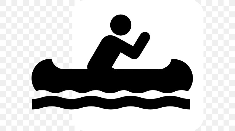 Canoe Camping Canoeing And Kayaking Clip Art, PNG, 600x459px, Canoe, American Canoe Association, Black, Black And White, Boat Download Free