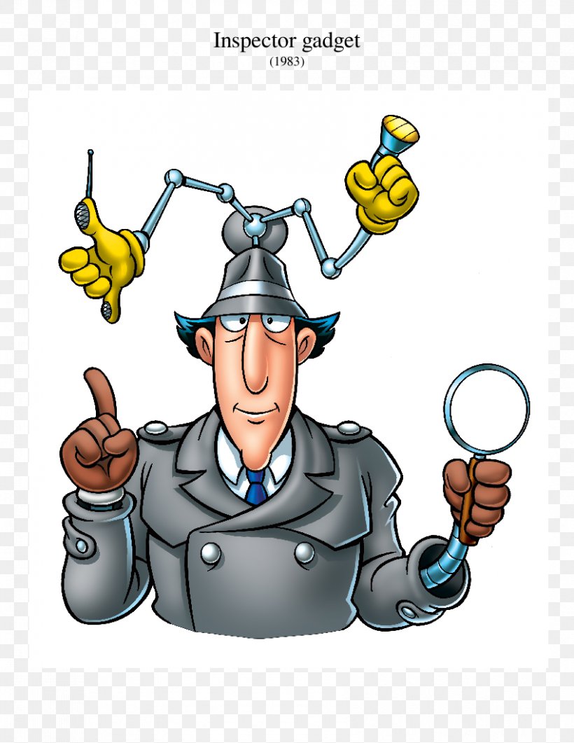 Clip Art Inspector Gadget Graphics Free Content, PNG, 850x1100px, Inspector Gadget, Animated Film, Cartoon, Communication, Detective Download Free