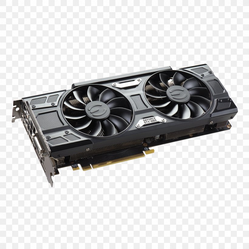 Graphics Cards & Video Adapters NVIDIA GeForce GTX 1060 EVGA Corporation 英伟达精视GTX GDDR5 SDRAM, PNG, 1200x1200px, Graphics Cards Video Adapters, Chipset, Computer Component, Computer Cooling, Cooktop Download Free