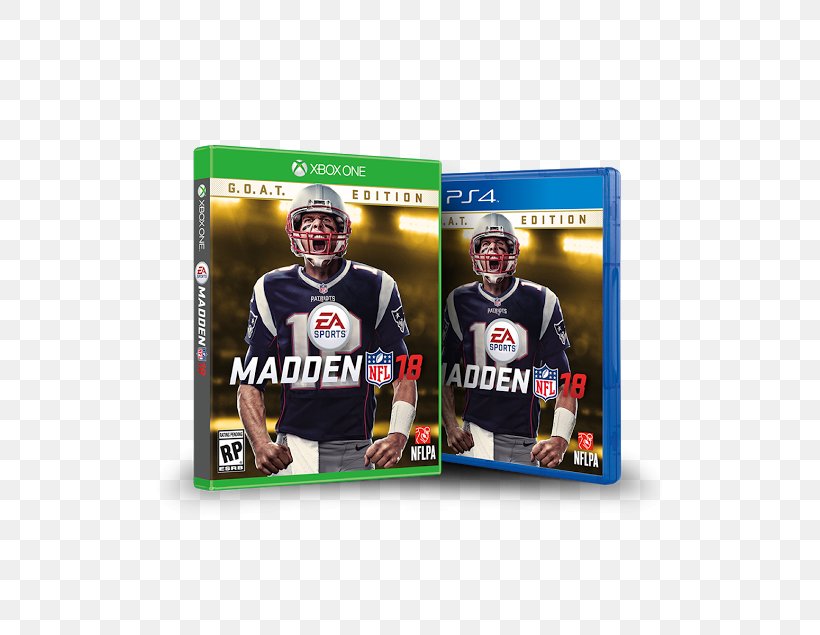 Madden NFL 18 New England Patriots Xbox One Video Game, PNG, 635x635px, Madden Nfl 18, Athlete, Brand, Championship, Ea Sports Download Free