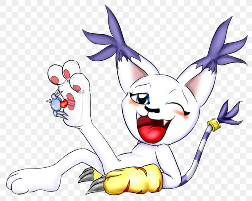 Rabbit Gatomon Easter Bunny Clip Art, PNG, 999x800px, Watercolor, Cartoon, Flower, Frame, Heart Download Free