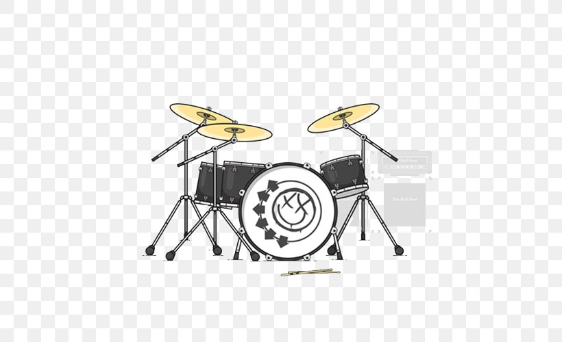 Bass Drum Drums Tom-tom Drum Illustration, PNG, 500x500px, Watercolor, Cartoon, Flower, Frame, Heart Download Free