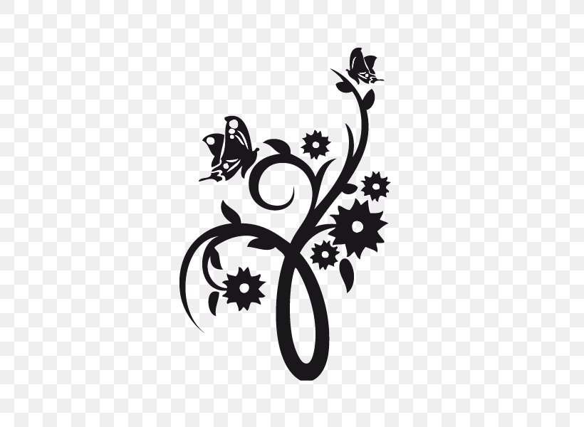Royalty-free Drawing, PNG, 600x600px, Royaltyfree, Black And White, Body Jewelry, Branch, Butterfly Download Free
