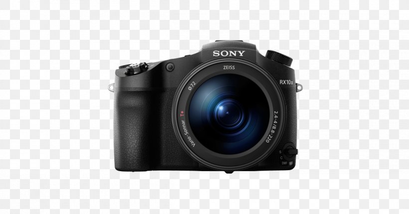 Digital SLR Sony Cyber-shot DSC-RX10 II Camera Lens, PNG, 1200x630px, Digital Slr, Bridge Camera, Camera, Camera Accessory, Camera Lens Download Free