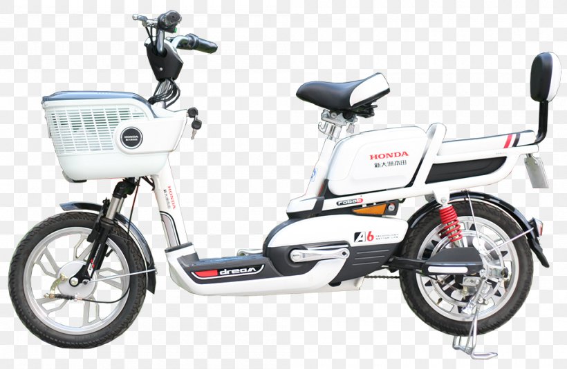Electric Bicycle Scooter Hybrid Bicycle Wheel Honda, PNG, 1000x653px, Electric Bicycle, Automotive Wheel System, Bicycle, Bicycle Accessory, Bicycle Shop Download Free