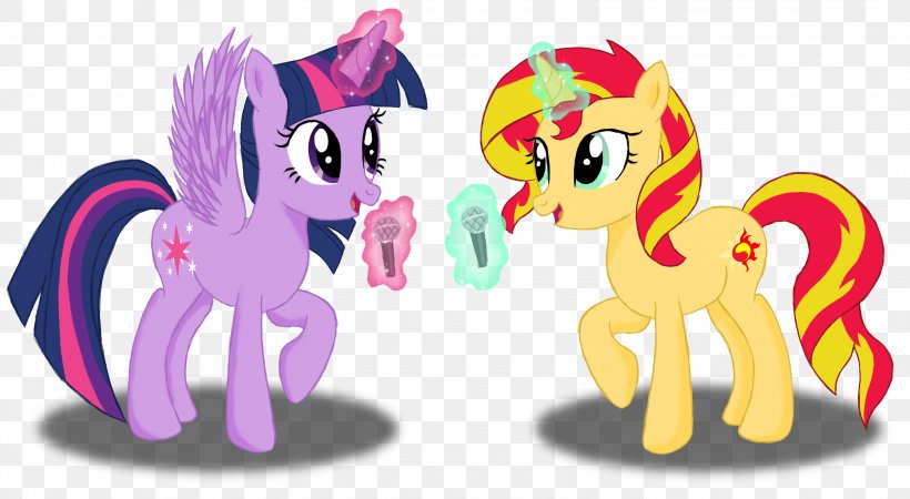 Pony Sunset Shimmer Twilight Sparkle Pinkie Pie Rarity, PNG, 3141x1727px, Pony, Animal Figure, Applejack, Art, Cartoon Download Free