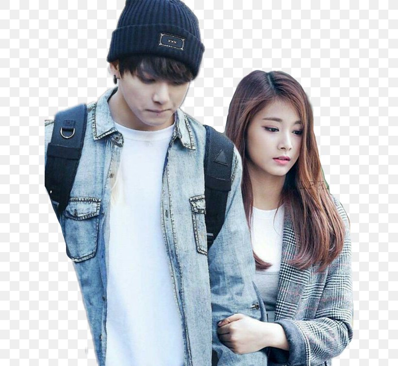 TZUYU Jungkook South Korea BTS TWICE, PNG, 636x755px, Watercolor, Cartoon, Flower, Frame, Heart Download Free