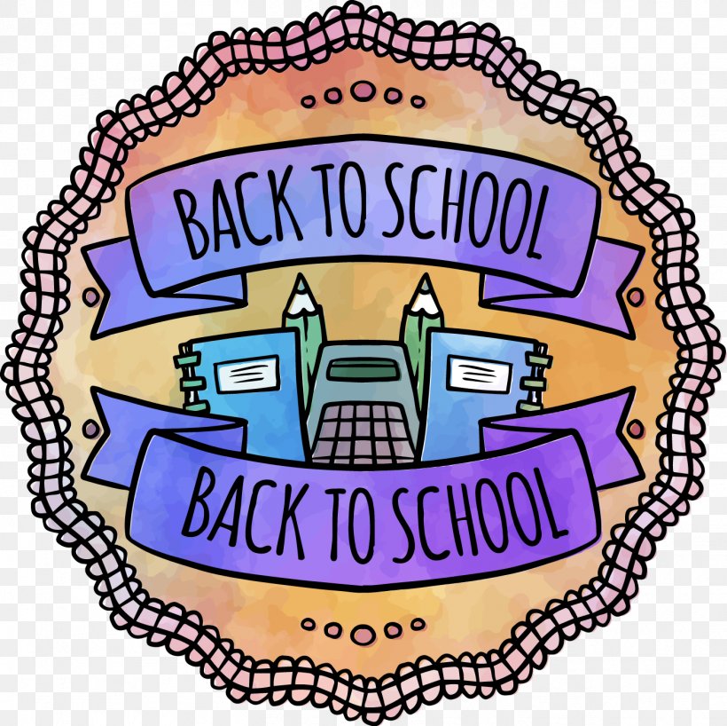 Watercolor Painting First Day Of School Badge, PNG, 1412x1410px, Watercolor Painting, Area, Badge, Fashion Accessory, First Day Of School Download Free