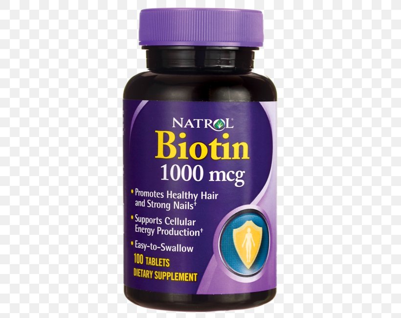 Biotin Dietary Supplement Tablet Vitamin B-12, PNG, 650x650px, Biotin, B Vitamins, Capsule, Coenzyme Q10, Dietary Supplement Download Free