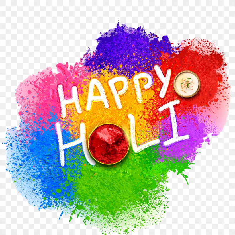 Happy Holi png text free download
