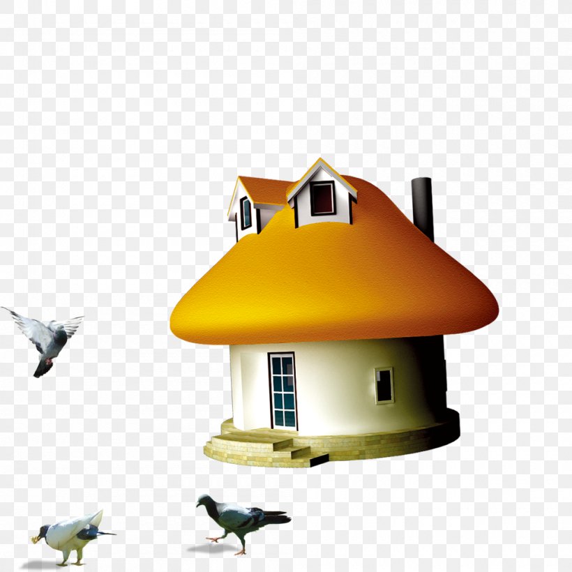 House Download, PNG, 1000x1000px, House, Beak, Bird, Designer, Drawing Download Free