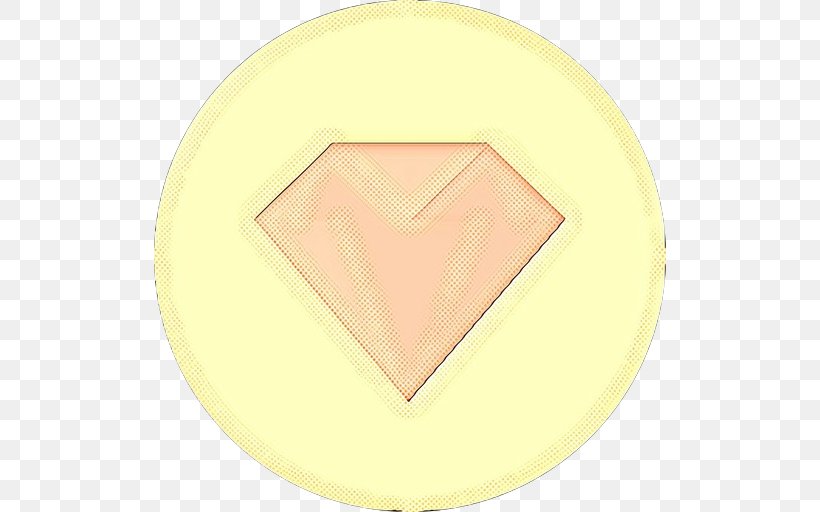Pink Yellow Heart Peach Material Property, PNG, 512x512px, Pop Art, Beige, Heart, Material Property, Peach Download Free