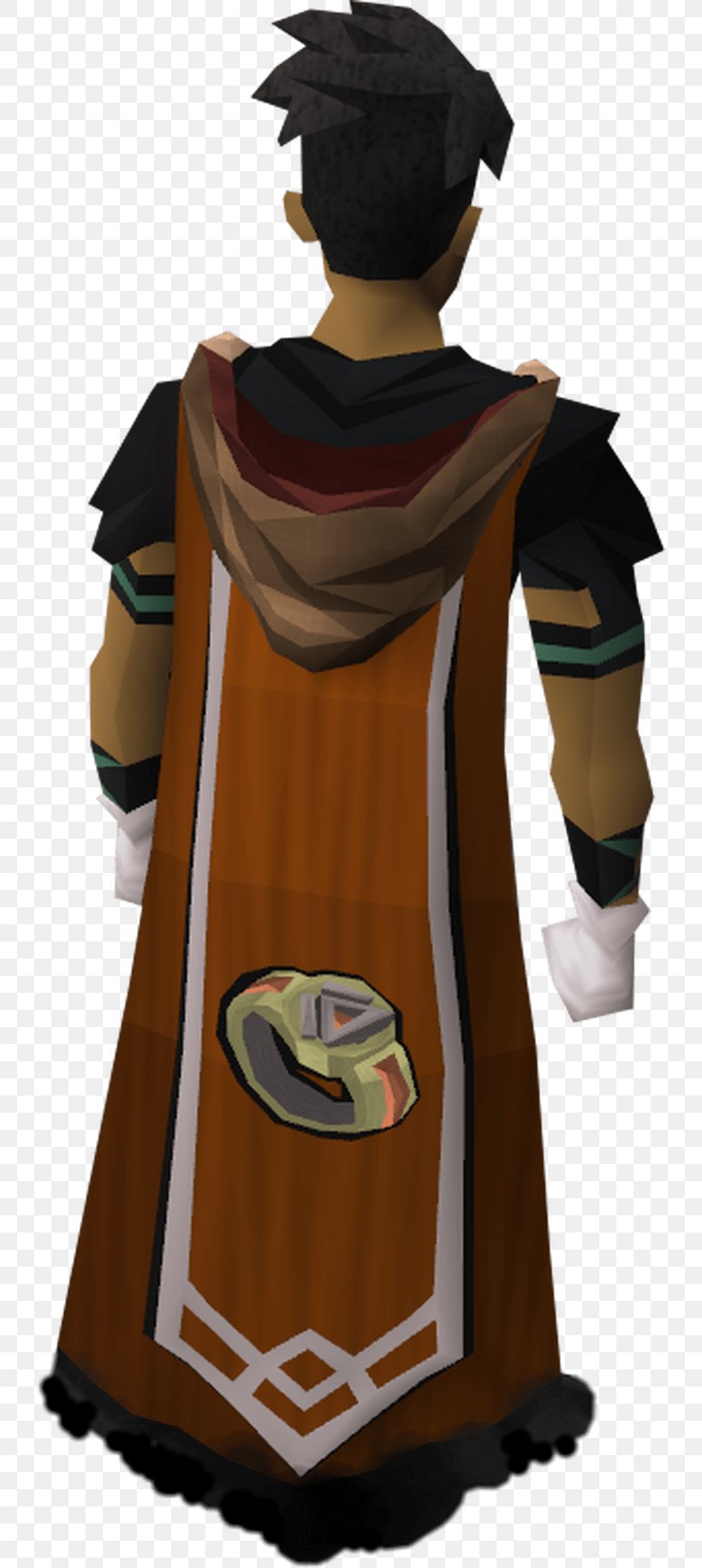 RuneScape Robe Video Games Online Game, PNG, 734x1832px, Runescape, Brown, Cape, Clothing, Costume Download Free