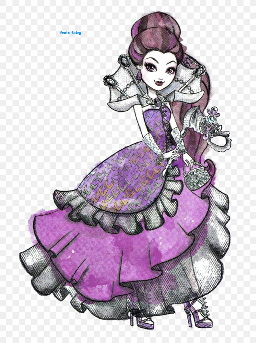 Ever After High: Thronecoming Reusable Sticker Book Drawing Fan Art, PNG, 727x1098px, Ever After High, Art, Book, Cartoon, Costume Design Download Free