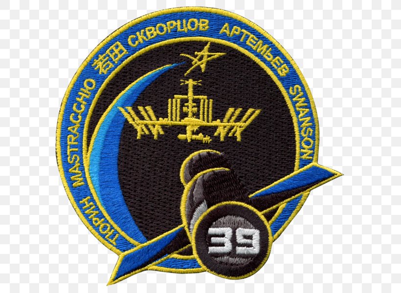 International Space Station Soyuz TMA-12M Expedition 39 Soyuz TMA-11M NASA, PNG, 600x600px, International Space Station, Astronaut, Badge, Brand, Emblem Download Free